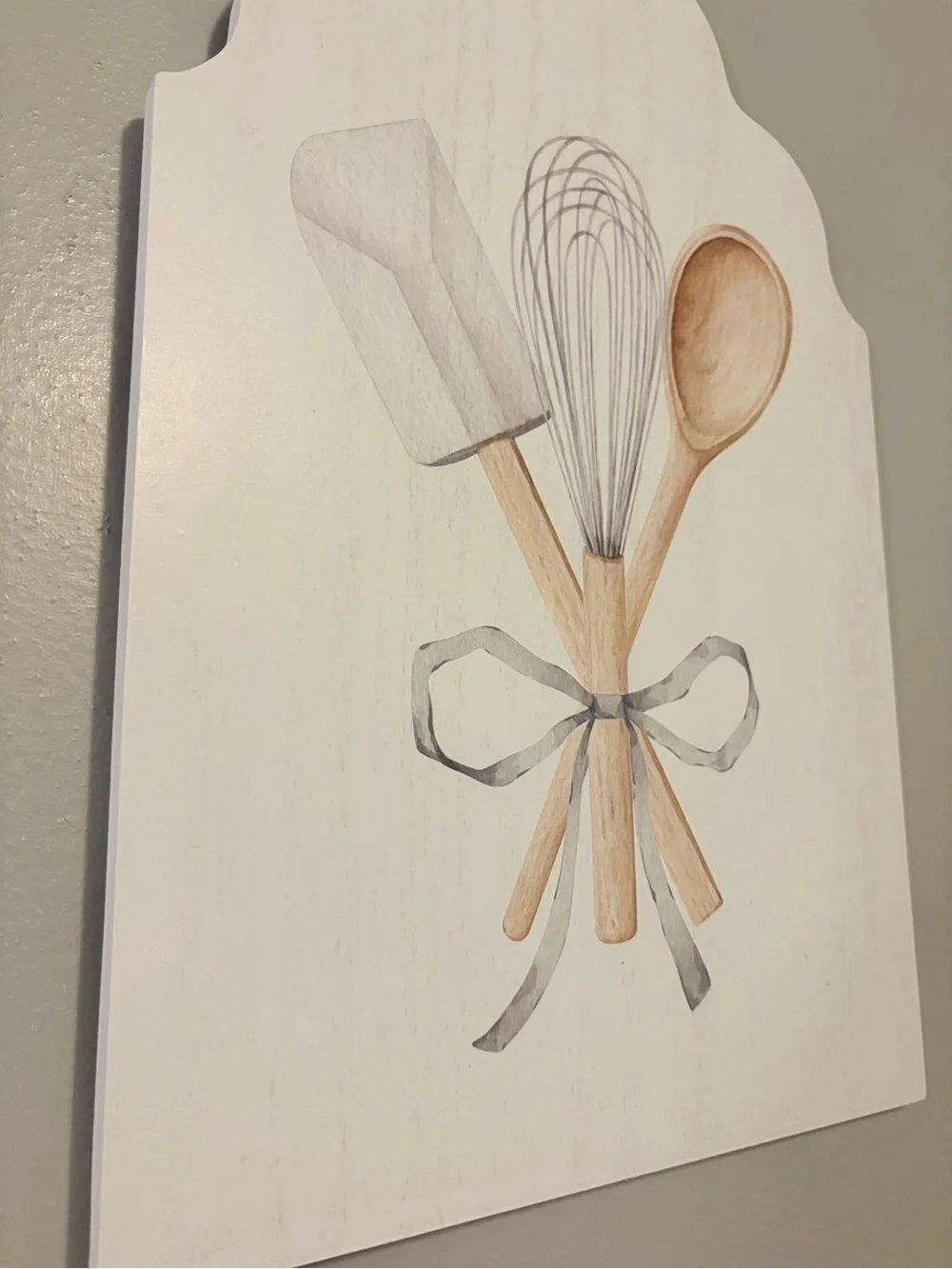 Wooden Kitchen Baking Wall Hanging Decor